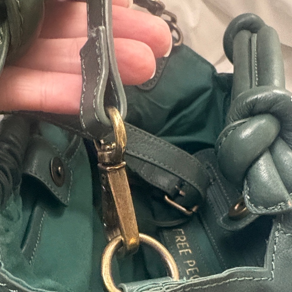 Free People Olive Green Shoulder Bag - Picture 9 of 9